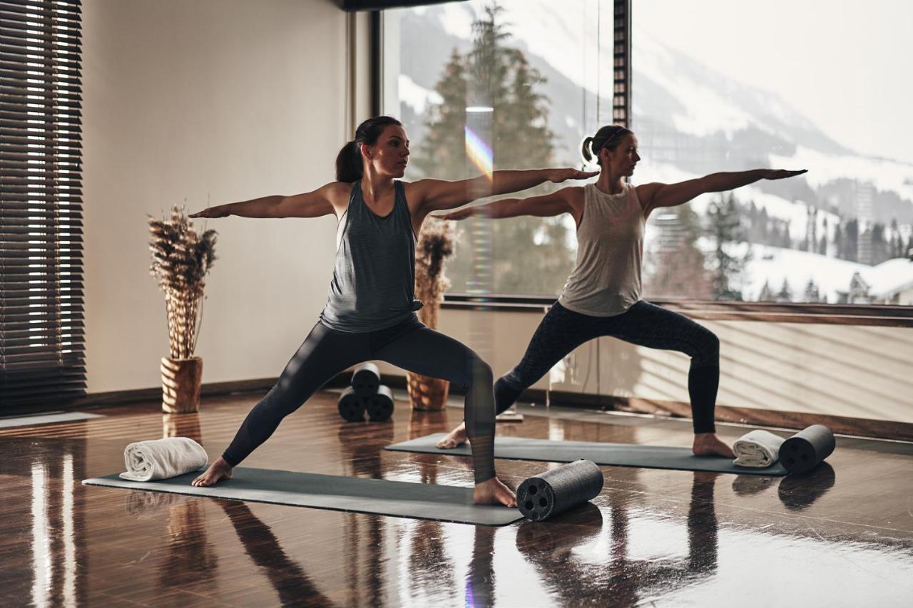 A-Rosa Ifen Hotel Kleinwalsertal Hirschegg  Екстериор снимка 3D rendering of a yoga scene