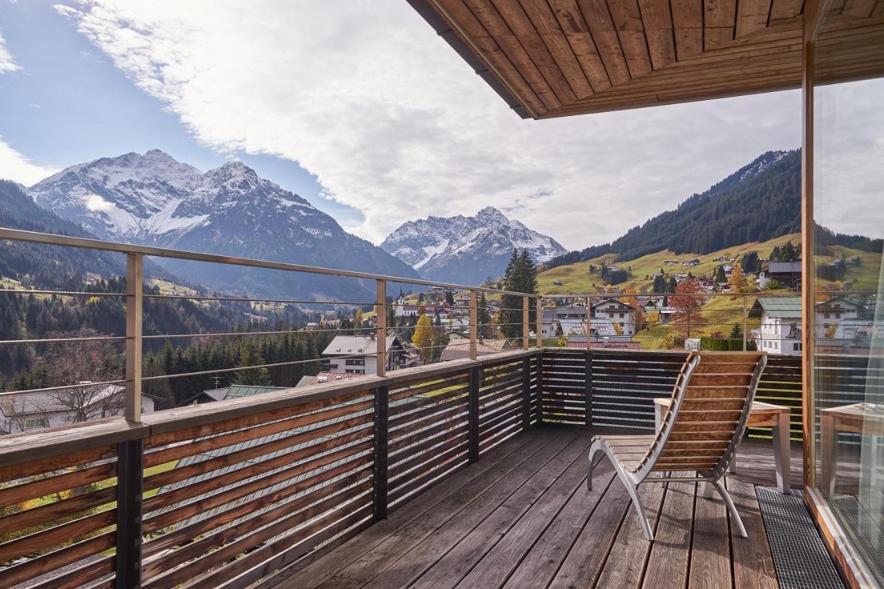A-Rosa Ifen Hotel Kleinwalsertal Hirschegg  Екстериор снимка View from the hotel