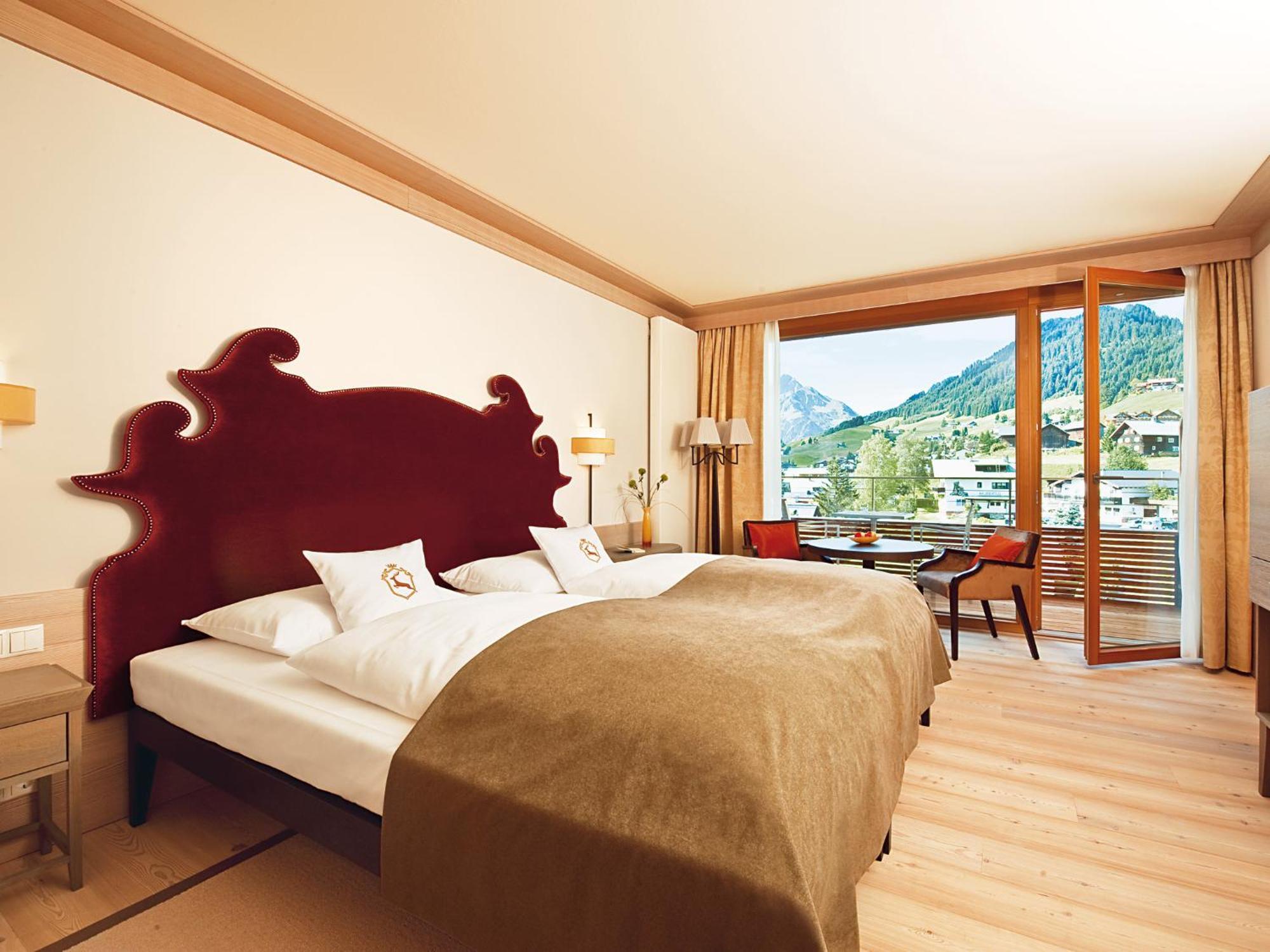 A-Rosa Ifen Hotel Kleinwalsertal Hirschegg  Стая снимка A typical room at the Hotel Axelmannstein